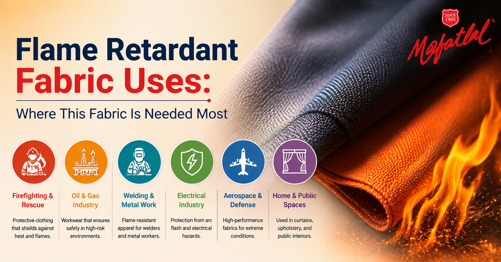 flame retardant fabric uses